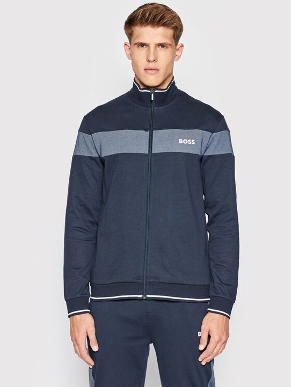 Boss Boss Суитшърт Tracksuit 50473524 Тъмносин Regular Fit