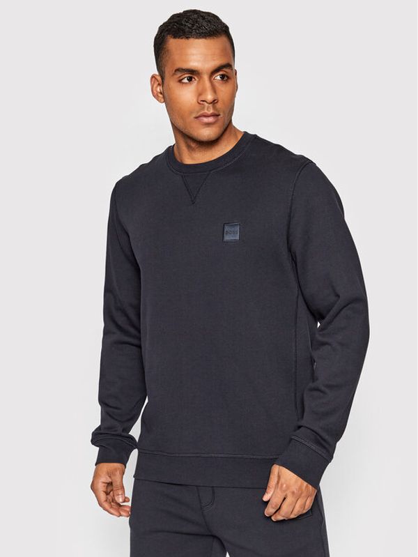 Boss Boss Суитшърт Westart 50468443 Тъмносин Relaxed Fit