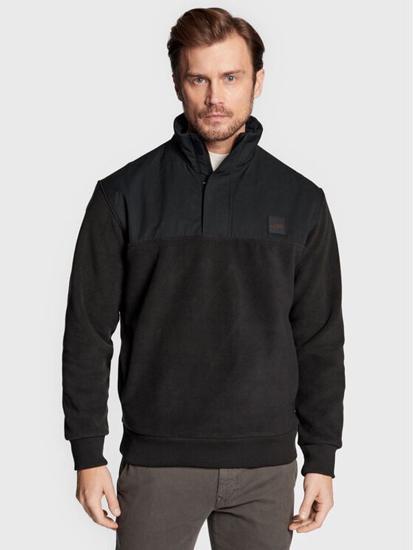 Boss Boss Суитшърт Zefleece 50476182 Черен Relaxed Fit