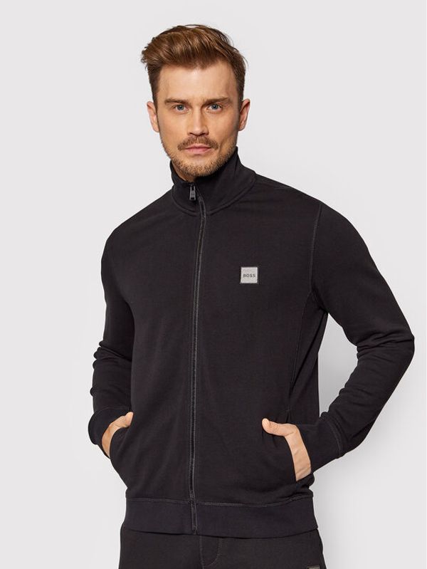 Boss Boss Суитшърт Zestart 1 50462803 Черен Comfort Fit