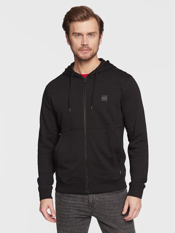 Boss Boss Суитшърт Zetalky 50477003 Черен Regular Fit