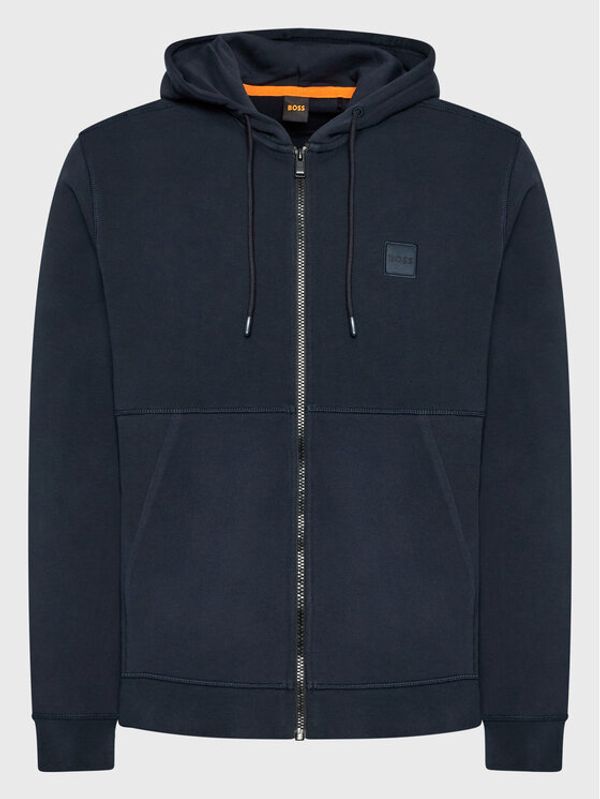 Boss Boss Суитшърт Zetalky 50477003 Тъмносин Regular Fit