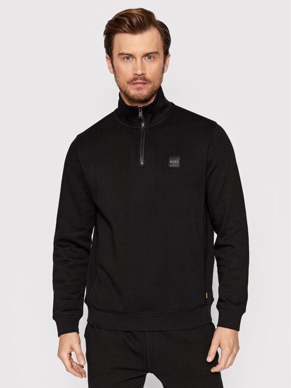 Boss Boss Суитшърт Zetrust 50468926 Черен Regular Fit