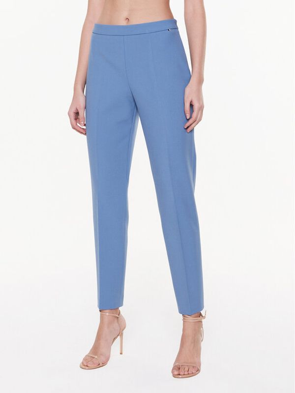 Boss Boss Текстилни панталони 50472636 Син Regular Fit