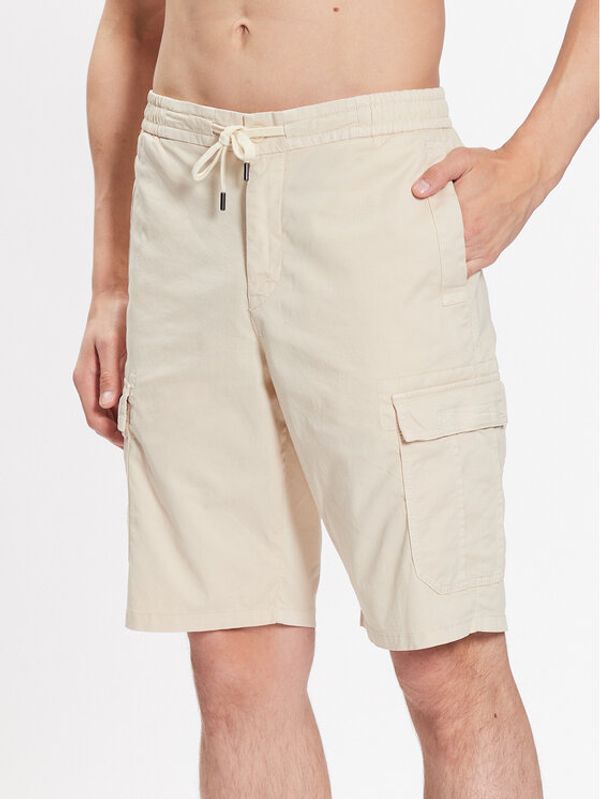 Boss Boss Текстилни панталони 50489100 Бежов Regular Fit