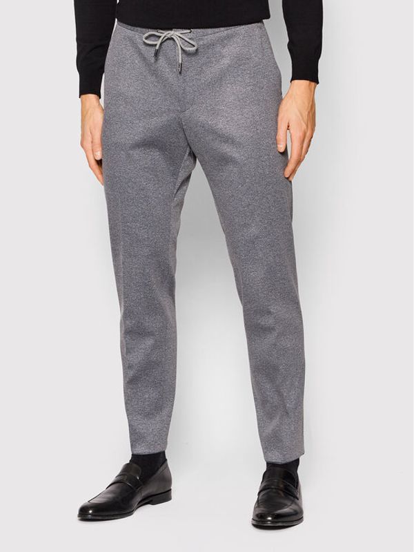 Boss Boss Текстилни панталони Banks4-J 50450442 Сив Slim Fit
