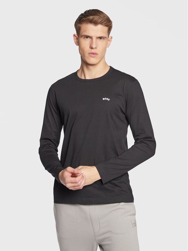 Boss Boss Тениска с дълъг ръкав Togn 50472551 Сив Regular Fit