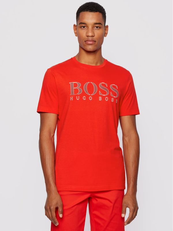 Boss Boss Тишърт 5 50448306 Червен Regular Fit