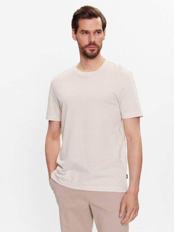 Boss Boss Тишърт 50452680 Бял Regular Fit