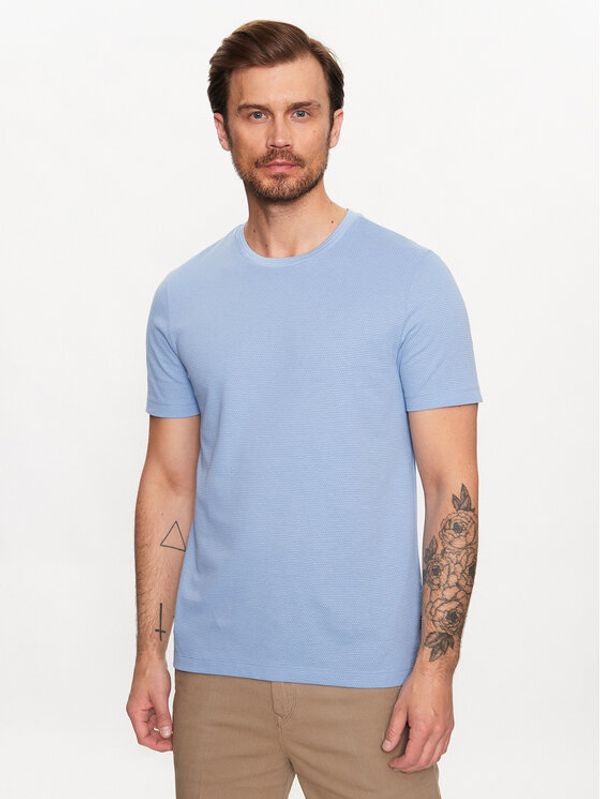 Boss Boss Тишърт 50452680 Син Regular Fit