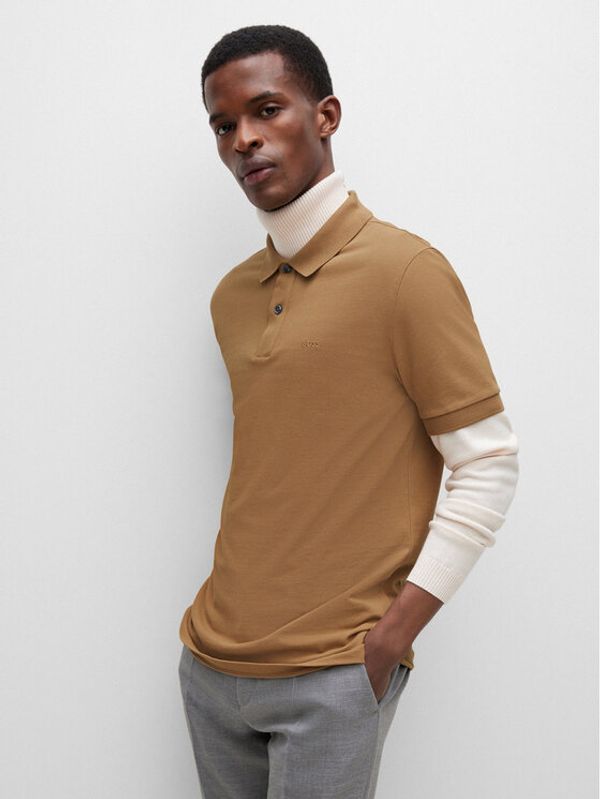 Boss Boss Тишърт 50468301 Бежов Regular Fit