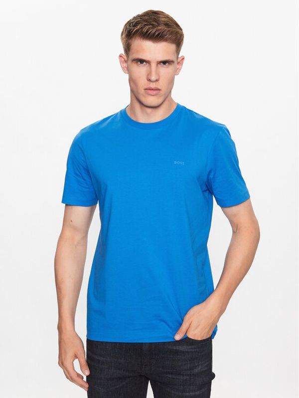 Boss Boss Тишърт 50468347 Син Regular Fit