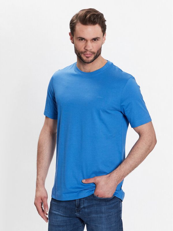 Boss Boss Тишърт 50468347 Син Regular Fit