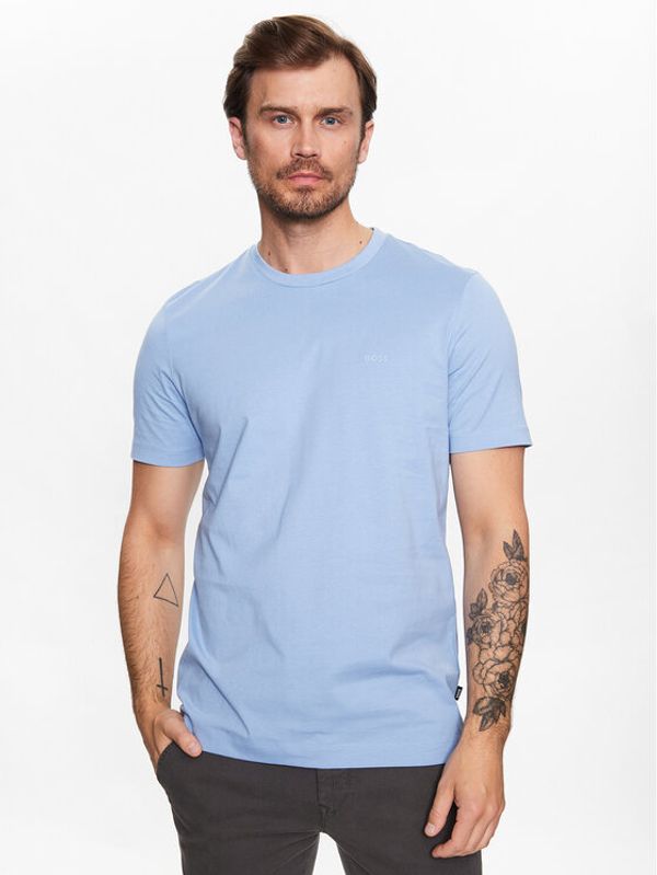 Boss Boss Тишърт 50468347 Син Regular Fit