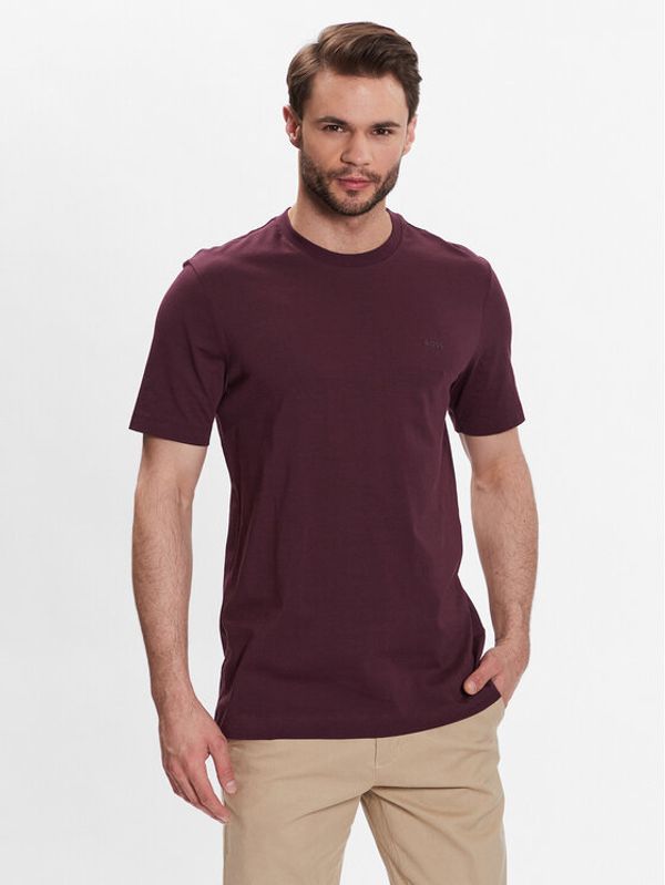 Boss Boss Тишърт 50468347 Виолетов Regular Fit