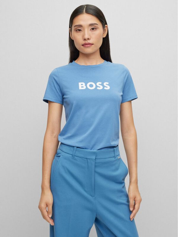 Boss Boss Тишърт 50468356 Син Regular Fit