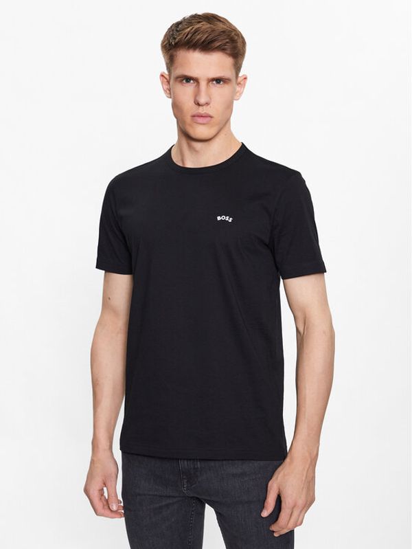 Boss Boss Тишърт 50469062 Черен Regular Fit