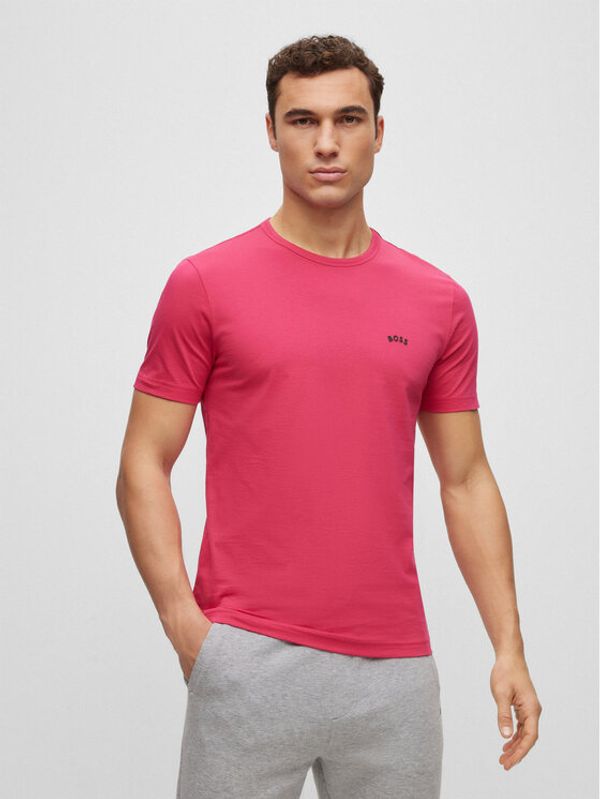 Boss Boss Тишърт 50469062 Розов Regular Fit