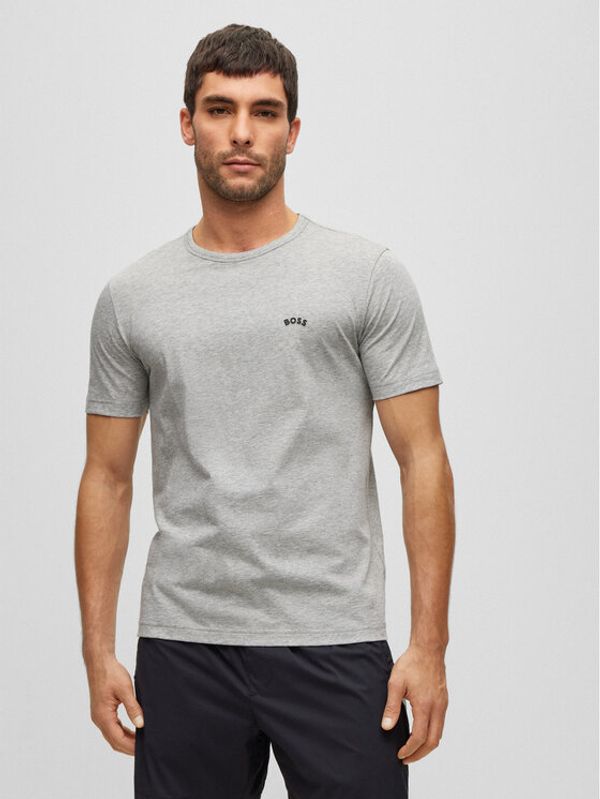 Boss Boss Тишърт 50469062 Сив Regular Fit