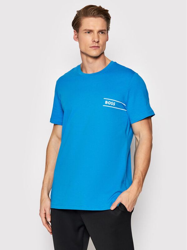 Boss Boss Тишърт 50469154 Син Regular Fit