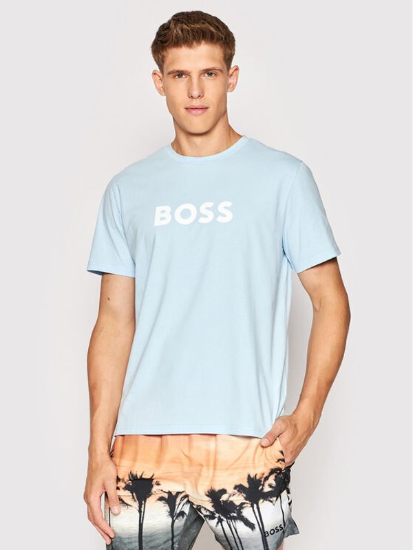 Boss Boss Тишърт 50469289 Син Regular Fit