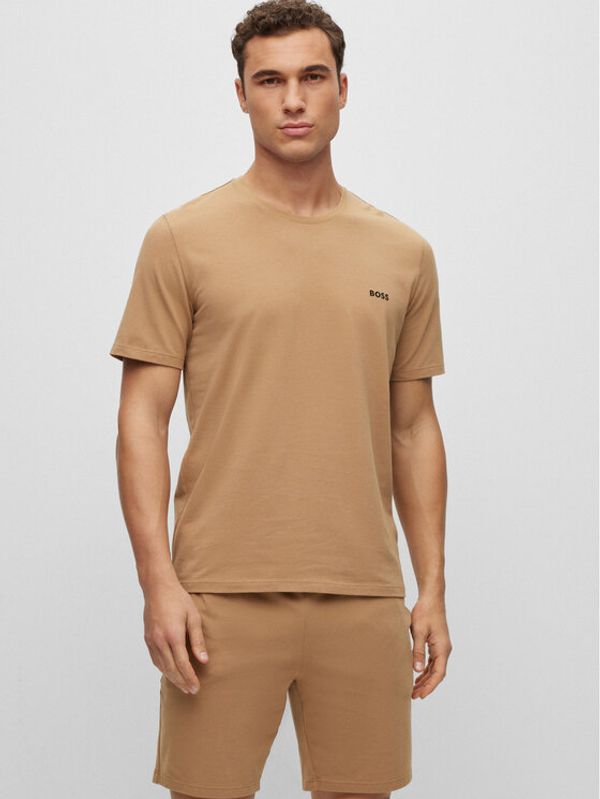 Boss Boss Тишърт 50469605 Бежов Regular Fit