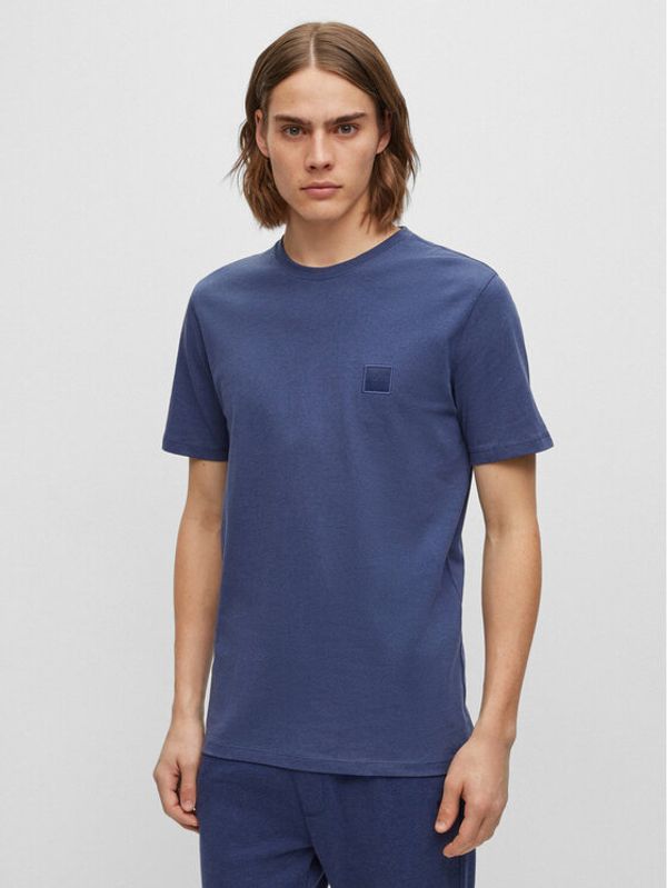 Boss Boss Тишърт 50472584 Тъмносин Relaxed Fit