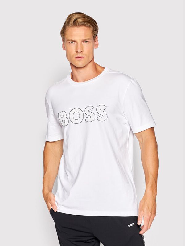 Boss Boss Тишърт 50474232 Бял Regular Fit