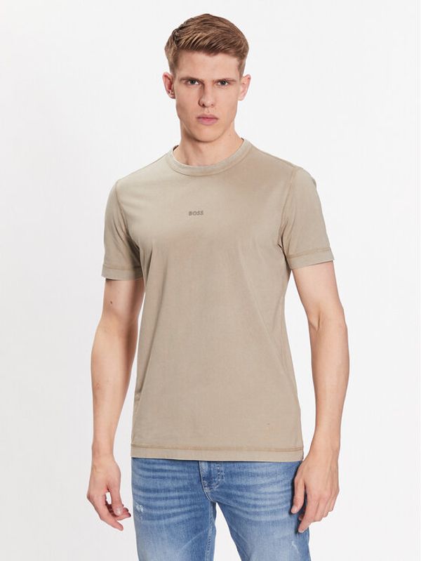 Boss Boss Тишърт 50477433 Бежов Regular Fit