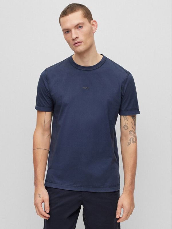 Boss Boss Тишърт 50477433 Син Regular Fit