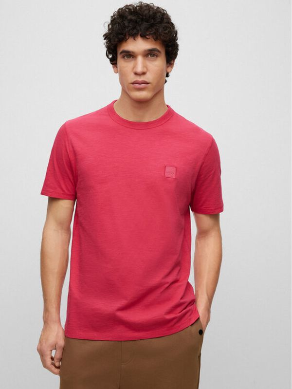 Boss Boss Тишърт 50478771 Розов Regular Fit