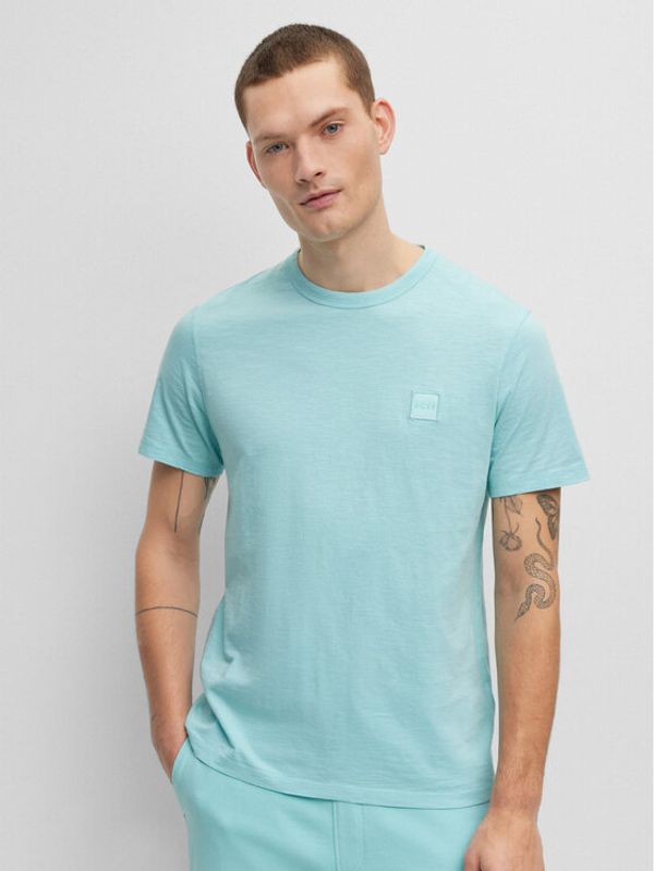 Boss Boss Тишърт 50478771 Син Regular Fit