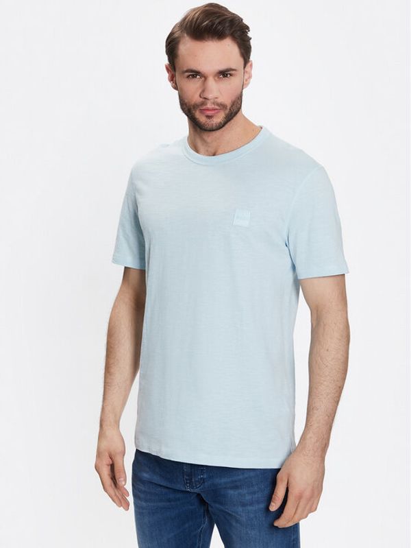 Boss Boss Тишърт 50478771 Син Regular Fit