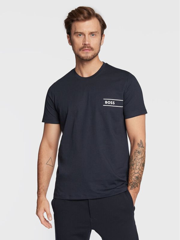 Boss Boss Тишърт 50479074 Тъмносин Regular Fit