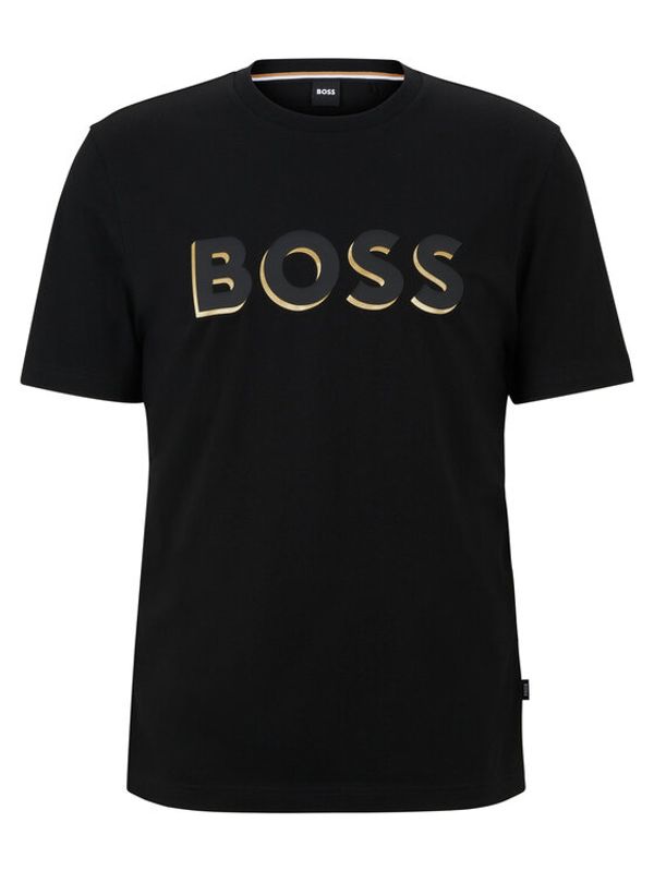 Boss Boss Тишърт 50481611 Черен Regular Fit