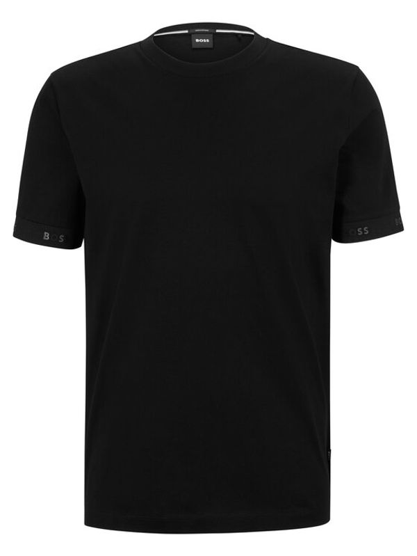Boss Boss Тишърт 50483132 Черен Regular Fit