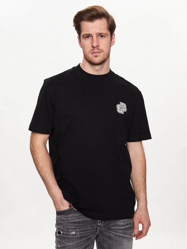 Boss Boss Тишърт 50483464 Черен Relaxed Fit