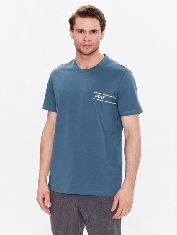 Boss Boss Тишърт 50483644 Зелен Regular Fit