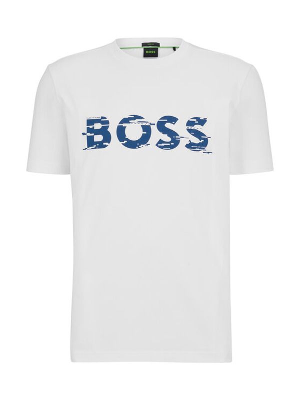Boss Boss Тишърт 50483730 Бял Regular Fit