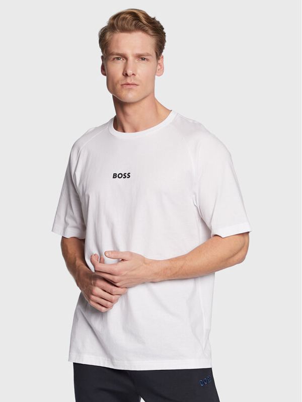 Boss Boss Тишърт 50483759 Бял Relaxed Fit