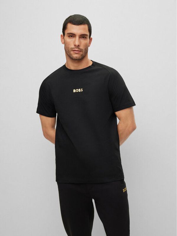 Boss Boss Тишърт 50483759 Черен Relaxed Fit