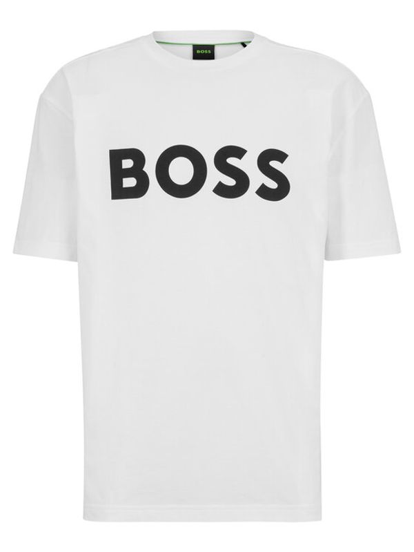 Boss Boss Тишърт 50483774 Бял Relaxed Fit
