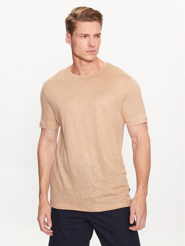 Boss Boss Тишърт 50486212 Бежов Regular Fit