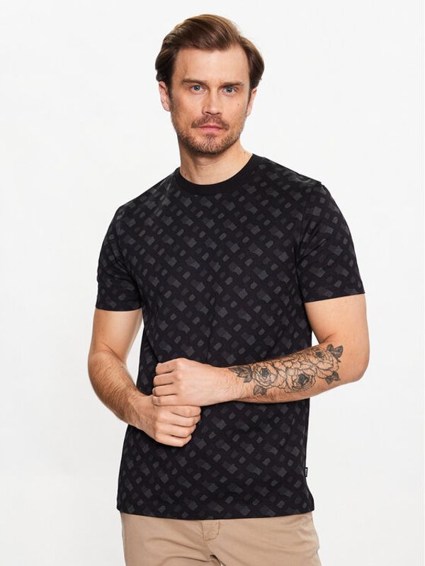 Boss Boss Тишърт 50486218 Сив Regular Fit