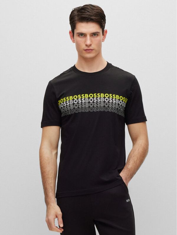 Boss Boss Тишърт 50488785 Черен Regular Fit