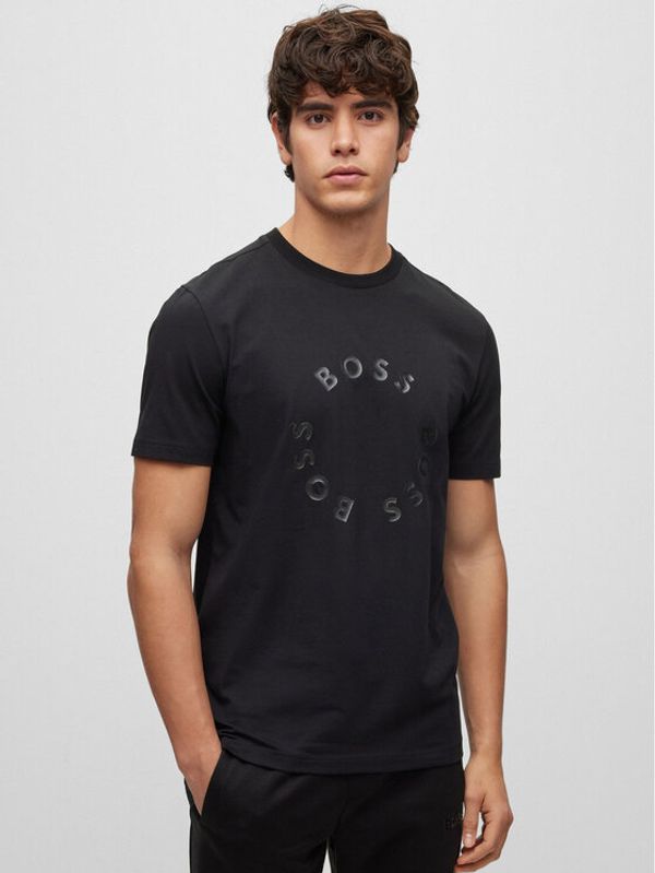 Boss Boss Тишърт 50488831 Черен Regular Fit