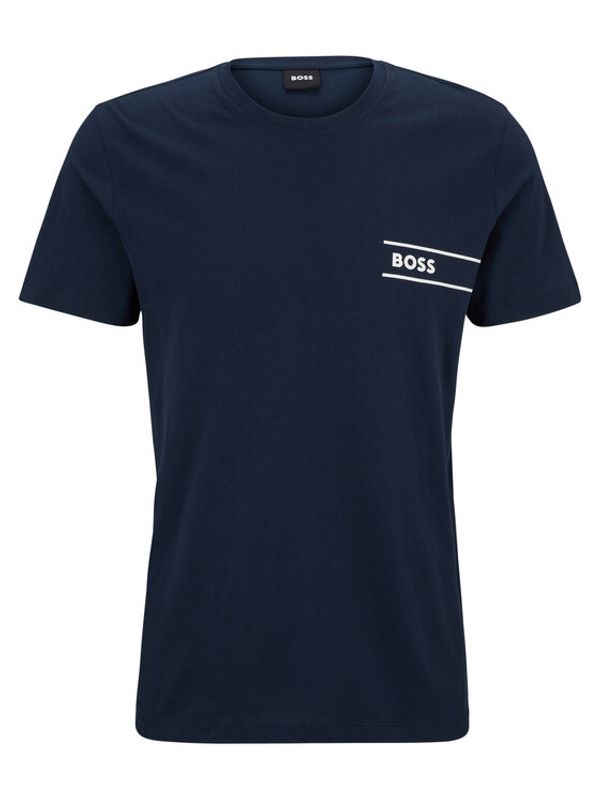 Boss Boss Тишърт 50489442 Син Regular Fit