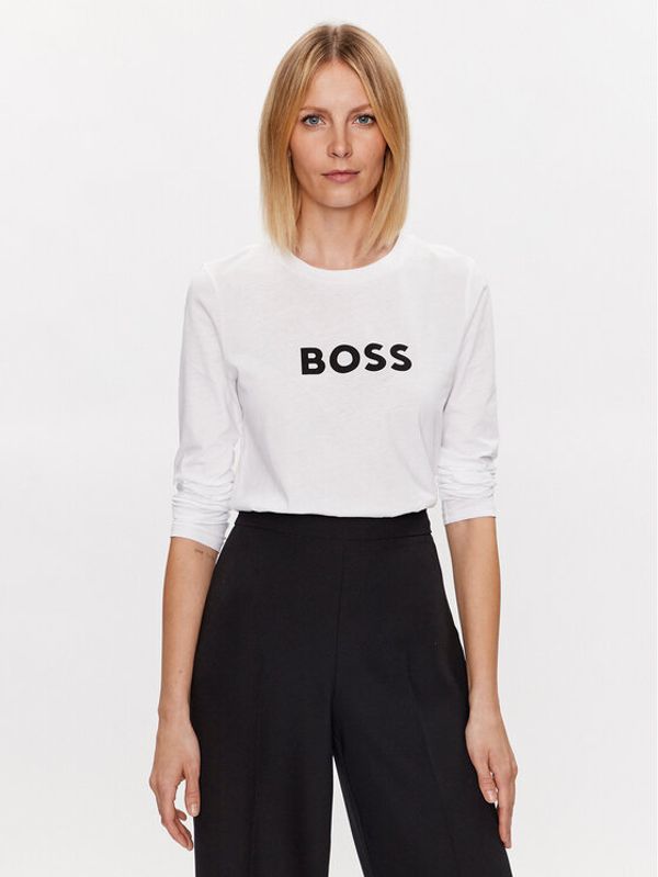 Boss Boss Тишърт 50489592 Бял Regular Fit