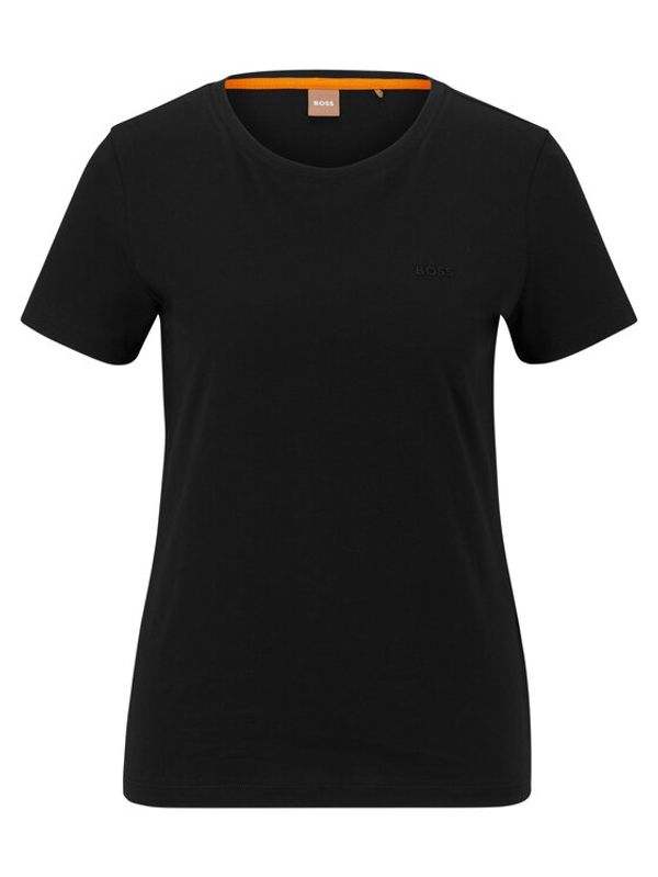 Boss Boss Тишърт 50489871 Черен Slim Fit
