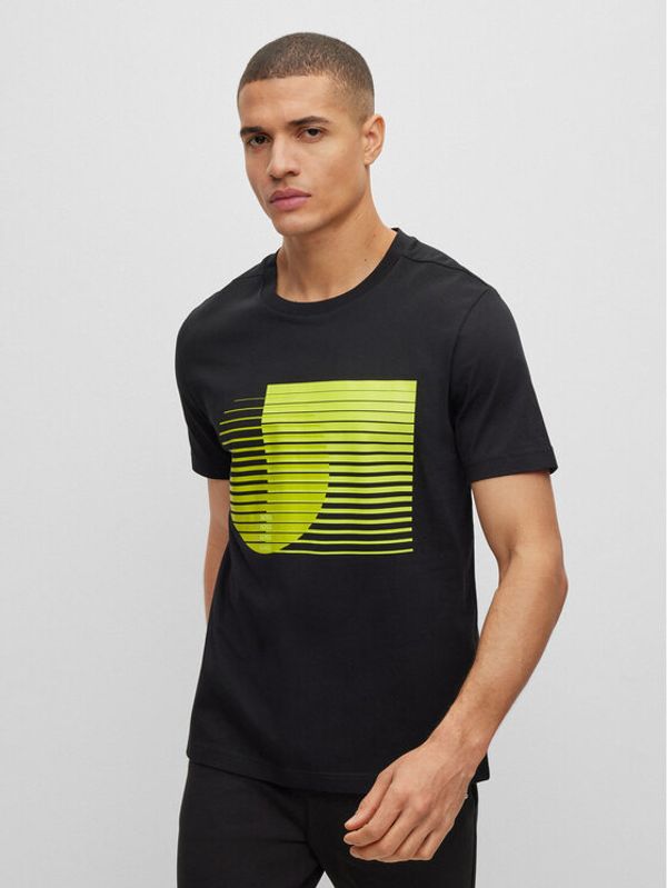 Boss Boss Тишърт 50491337 Черен Regular Fit